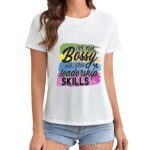 Gildan T-Shirt Women I Am Not Bossy I Just Have Leadership Skills