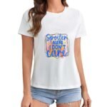 Gildan T-Shirt Women Spoiler Alert I Don`T Care