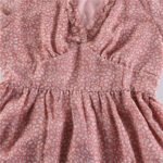 Temperament Commuter Light Dress 2023 Spring/Summer Sexy Dress Short Pink