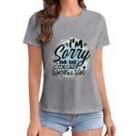 Gildan T-Shirt Women I`M Sorry For The Mean Hurtful Things I Said