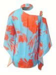 Summer Halter Batwing Sleeve Floral Print Blouse Women's Blouse